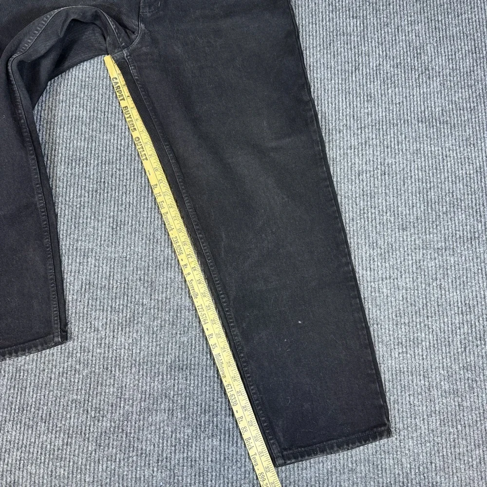 Vintage Y2K Tommy Hilfiger Jeans Mens 34x32 Baggy Embroidered Skater Made In USA